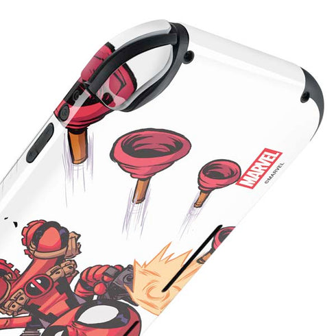 Marvel Deadpool Babypool Shooting Nintendo Switch Lite Skin