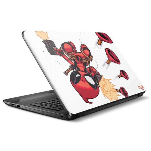Marvel Deadpool Babypool Shooting HP Notebook Skin