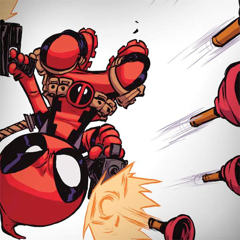 Marvel Deadpool Babypool Shooting Notebook 9 Pro 13in (2017) Skin
