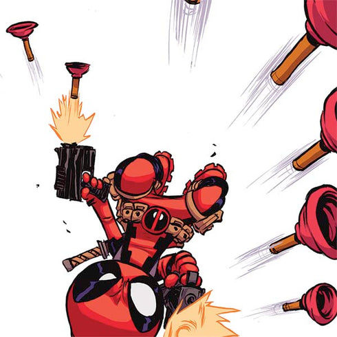 Marvel Deadpool Babypool Shooting Otterbox Commuter Galaxy Skin