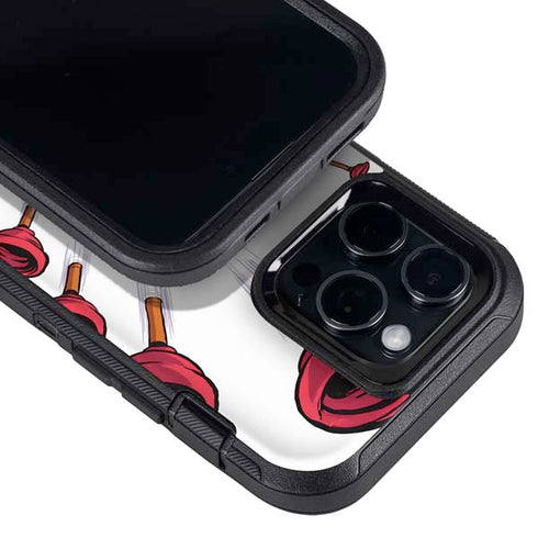 Marvel Deadpool Babypool Shooting Otterbox Defender iPhone Skin