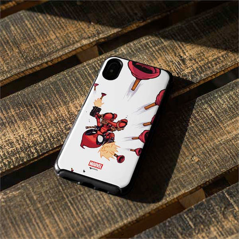Marvel Deadpool Babypool Shooting Otterbox Symmetry iPhone Skin