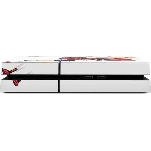 Marvel Deadpool Babypool Shooting PS4 Console Skin