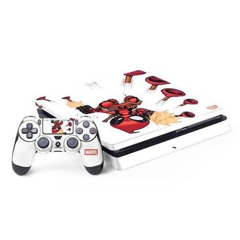 Marvel Deadpool Babypool Shooting PlayStation PS4 Skins
