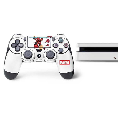Marvel Deadpool Babypool Shooting PS4 Slim Bundle Skin
