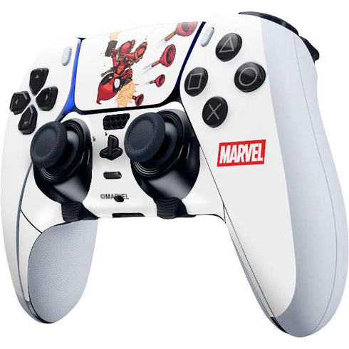 Marvel Deadpool Babypool Shooting PS5 DualSense Edge Pro Controller Skin