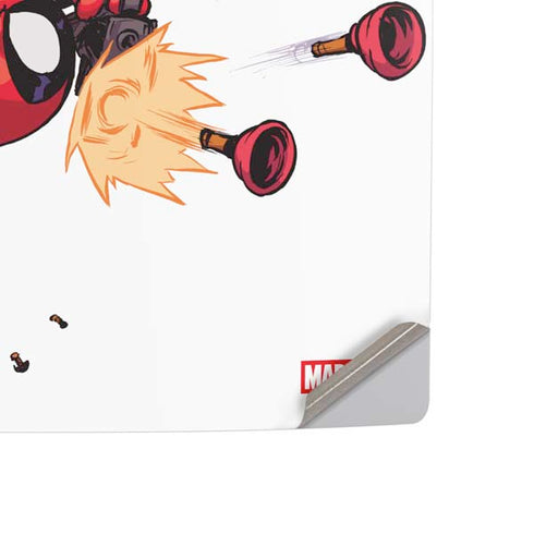Marvel Deadpool Babypool Shooting PS5 Slim Digital Edition Bundle Skin