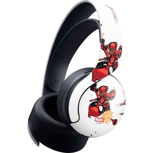 Marvel Deadpool Babypool Shooting PULSE 3D Wireless Headset for PS5 Skin