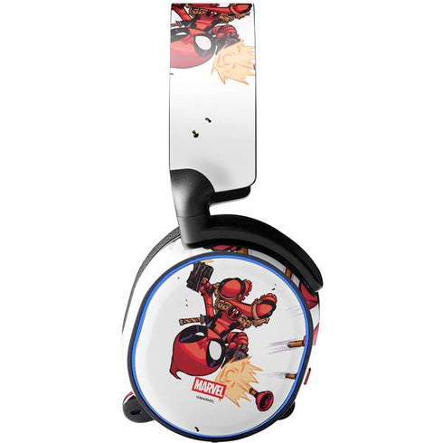 Marvel Deadpool Babypool Shooting SteelSeries Arctis 3 Skin