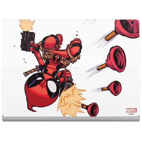 Marvel Deadpool Babypool Shooting Surface Book 2 15in Skin