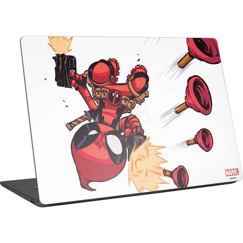 Marvel Deadpool Babypool Shooting Surface Laptop 4 15in Skin