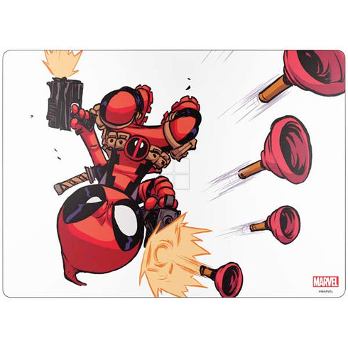 Marvel Deadpool Babypool Shooting Surface Laptop 7 13.8in Skin