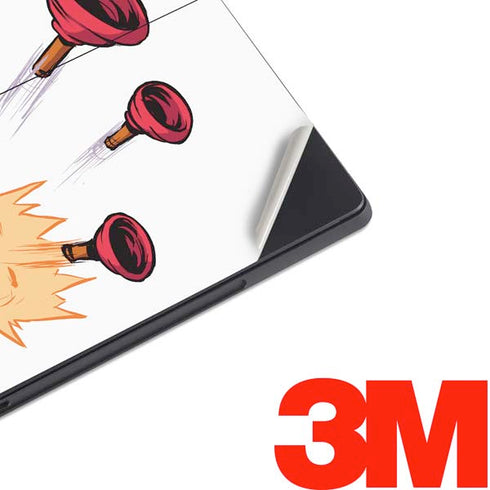 Marvel Deadpool Babypool Shooting Surface Pro 7 Skin