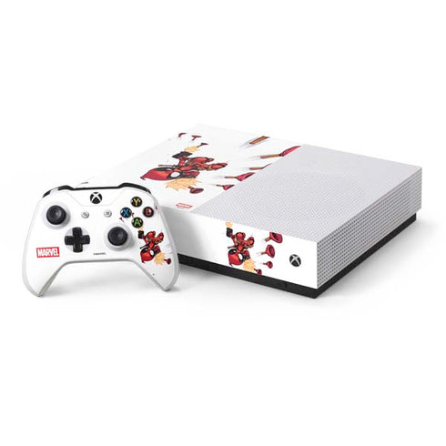 Marvel Deadpool Babypool Shooting Xbox One Skins