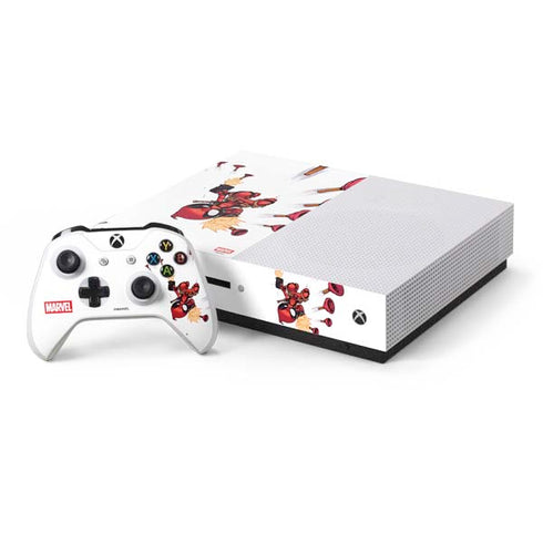 Marvel Deadpool Babypool Shooting Xbox One Skins