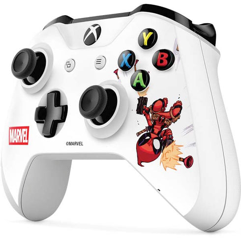 Marvel Deadpool Babypool Shooting Xbox One S Controller Skin