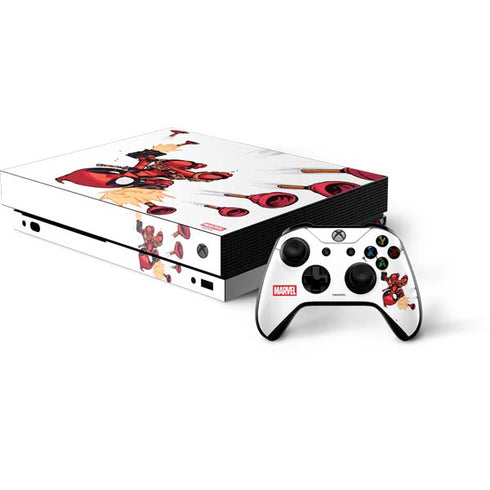 Marvel Deadpool Babypool Shooting Xbox One Skins