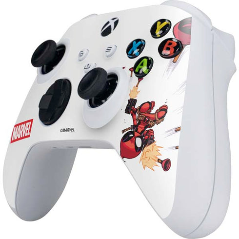 Marvel Deadpool Babypool Shooting Xbox Series S Controller Skin