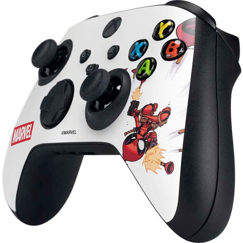 Marvel Deadpool Babypool Shooting Xbox Series X Controller Skin