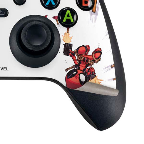 Marvel Deadpool Babypool Shooting Xbox Series X Controller Skin