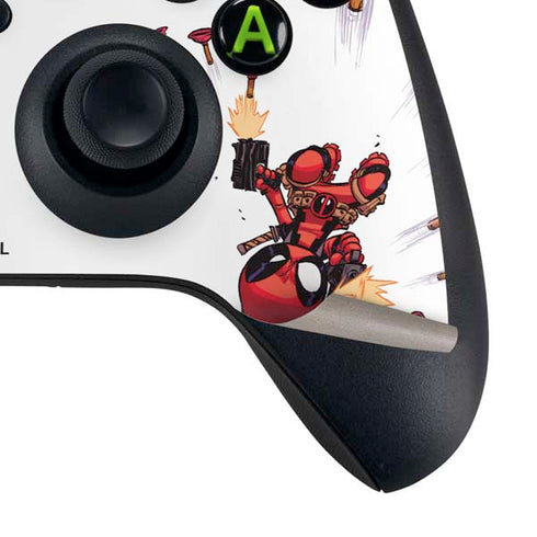 Marvel Deadpool Babypool Shooting XBox Series X Digital Edition Bundle Skin