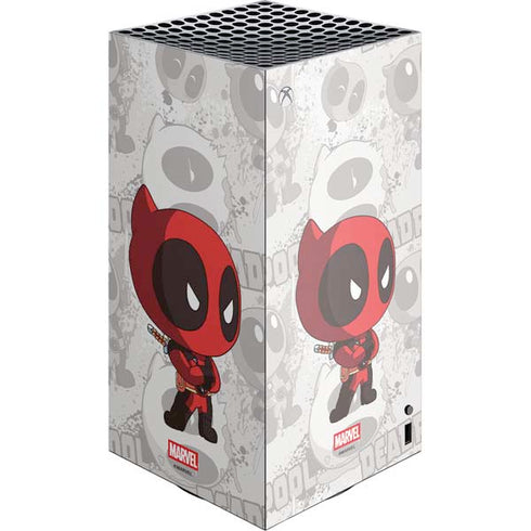 Marvel Deadpool Babypool XBox Series X Digital Edition Console Skin