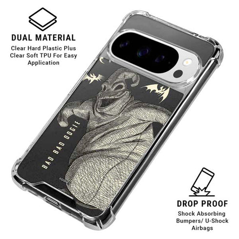Disney The Nightmare Before Christmas Bad Bad Oogie Google Pixel 10 Pro XL Clear Case