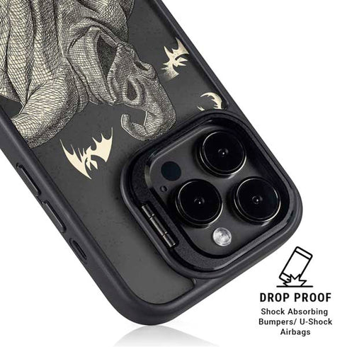 Disney The Nightmare Before Christmas Bad Bad Oogie iPhone 14 Pro Kickstand Case