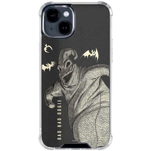Disney The Nightmare Before Christmas Bad Bad Oogie iPhone 15 Clear Case