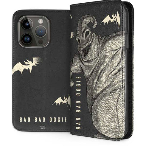 Disney The Nightmare Before Christmas Bad Bad Oogie iPhone 15 Pro Folio Case