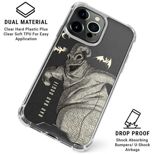 Disney The Nightmare Before Christmas Bad Bad Oogie iPhone 16 Pro Max Clear Case