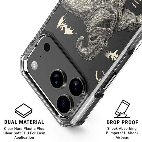 Disney The Nightmare Before Christmas Bad Bad Oogie iPhone 18 Pro Clear Case