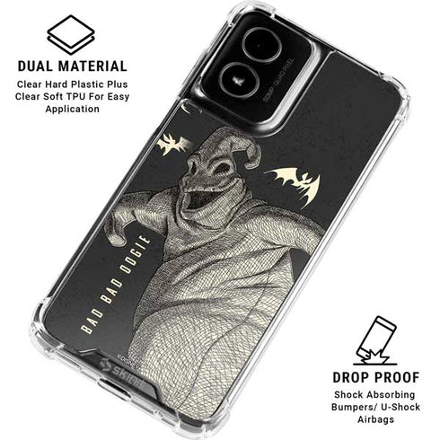 Disney The Nightmare Before Christmas Bad Bad Oogie Moto G Power 5G (2024) Clear Case