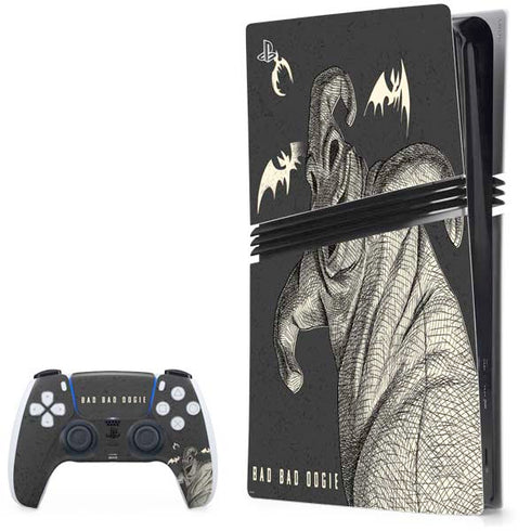 Disney The Nightmare Before Christmas Bad Bad Oogie PS5 Pro Bundle Skin