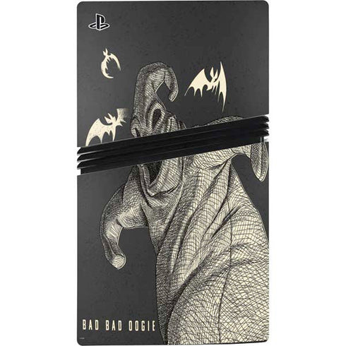 Disney The Nightmare Before Christmas Bad Bad Oogie PS5 Pro Console Skin