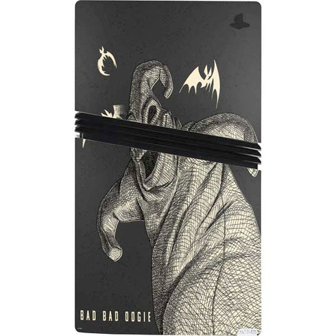 Disney The Nightmare Before Christmas Bad Bad Oogie PS5 Pro Console Skin