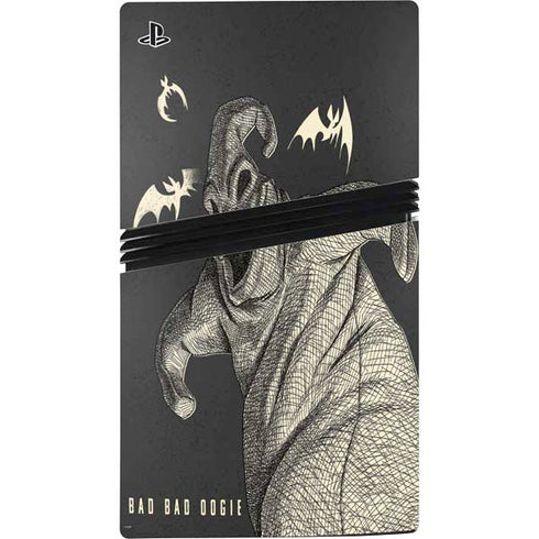 Disney The Nightmare Before Christmas Bad Bad Oogie PS5 Pro Disk Bundle Skin