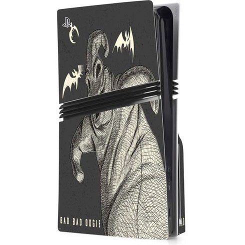 Disney The Nightmare Before Christmas Bad Bad Oogie PS5 Pro Disk Console Skin