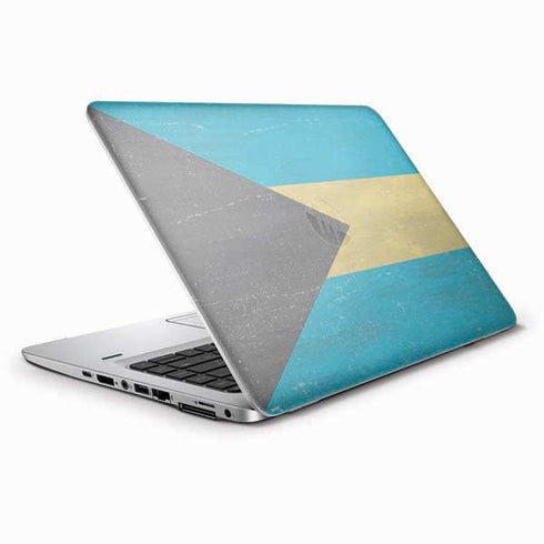 Bahamas Flag Distressed HP Elitebook Skin