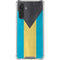 Bahamas Flag Distressed Galaxy A17 Clear Case