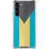 Bahamas Flag Distressed Galaxy S24 FE Clear Case