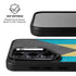 Bahamas Flag Distressed Galaxy S24 FE Kickstand Case