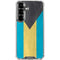 Bahamas Flag Distressed Galaxy S26 Plus Clear Case