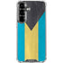 Bahamas Flag Distressed Galaxy S26 Plus Clear Case