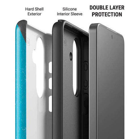 Bahamas Flag Distressed Galaxy S26 Plus Impact Case