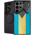 Bahamas Flag Distressed Galaxy S26 Ultra Kickstand Case