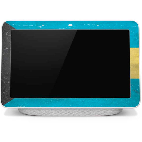 Bahamas Flag Distressed Google Home Hub Skin