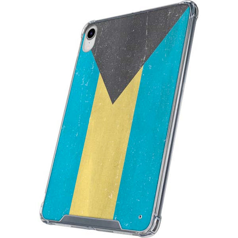 Bahamas Flag Distressed iPad 11th Gen (2025) Clear Case