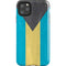 Bahamas Flag Distressed iPhone Cases