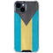 Bahamas Flag Distressed iPhone 15 Clear Case